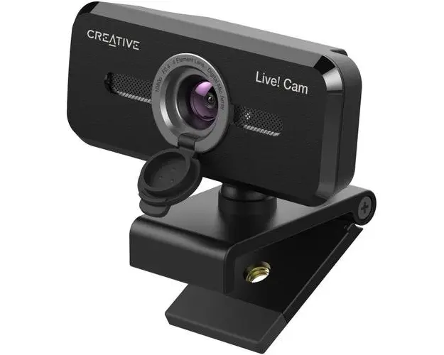 Camere web CREATIVE LIVE! CAM SYNC V2 1080P, Auto Mute si Noise Cancellation, 2 microfoane