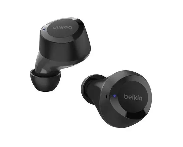 Casti True Wireless Belkin SoundForm Bolt, Bluetooth, Waterproof IPX4, Touch control, Microfon (Negru)