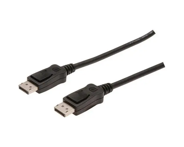 Cablu Assmann AK-340100-100-S, 2 x Displayport tata, 10m, Negru