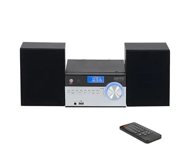 Sistem Audio Camry CR1173, Mini Hi-Fi sistem, Bluetooth, CD-ROM, USB, Stereo, 28W, FM/AM radio, X-Bass