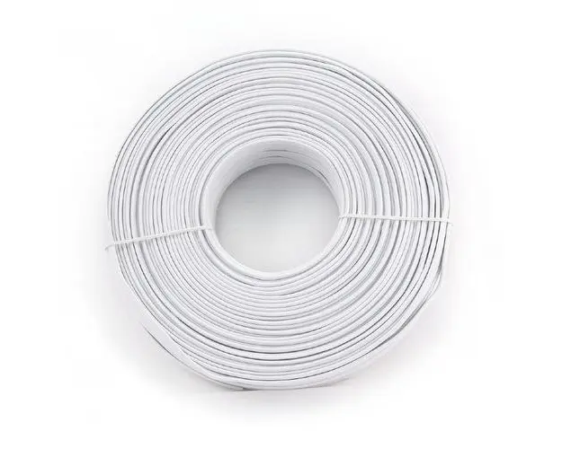 Rola cablu telefonic GEMBIRD, 100m, Litat, 4 fire, flat, Alb