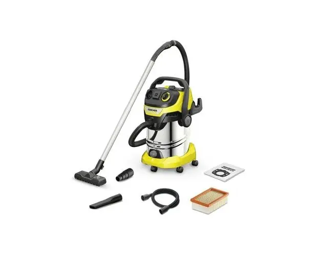 Aspirator universal Karcher 1.628-361.0, 30l, 1300W (Galben/Negru)