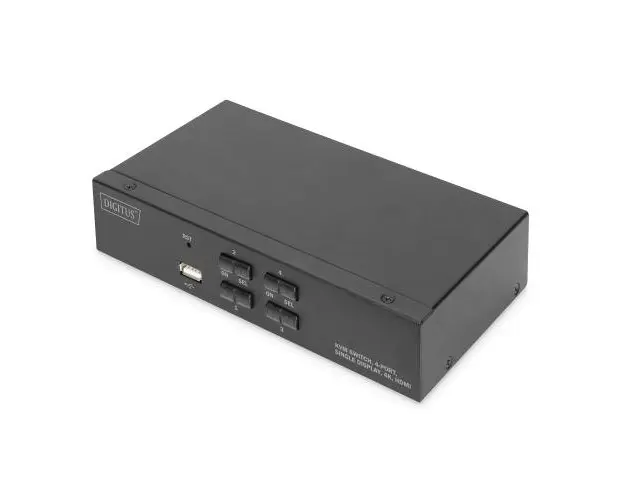 Distribuitor KVMP USB HDMI 1/4, Digitus