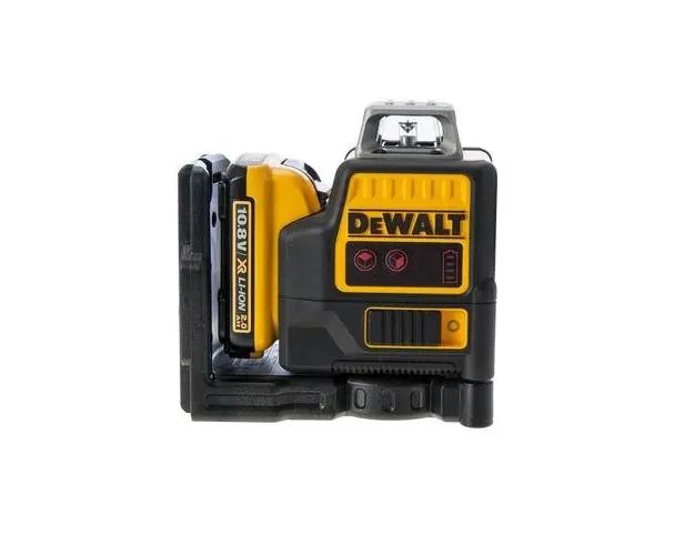 Nivela laser, DeWALT, 15-50 m, Cu 2 fascicule, 10.8 V, Negru/Galben