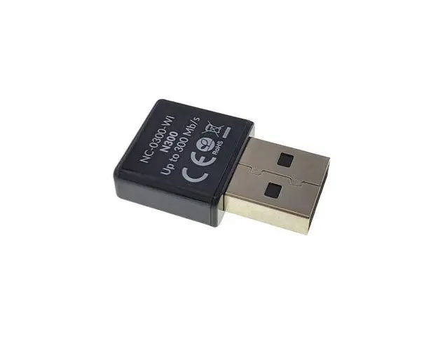 Adaptor USB Wireless Lanberg NC-0300, 300 Mbps, 802.11 b / g / n