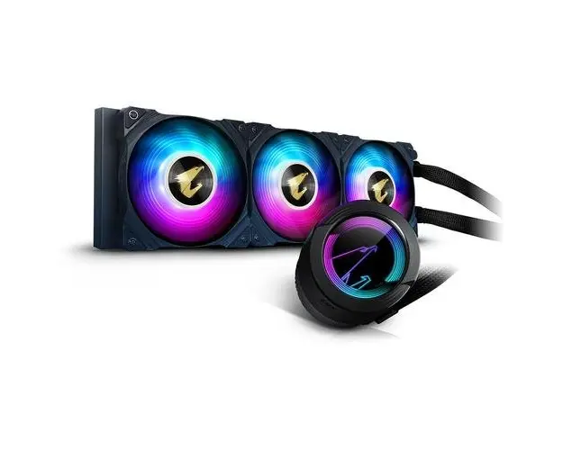 Cooler Procesor Gigabyte AORUS WATERFORCE 360, compatibil AMD/Intel, ARGB Display
