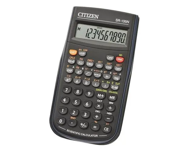 Calculator Citizen stiintific 8+2 digiti SR135N