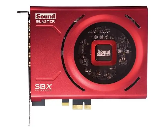 Placa de sunet Creative Sound Blaster Z SE - DAC, PCIe