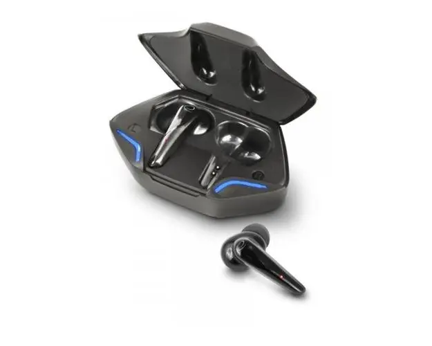 Casti True Wireless Esperanza Sagitta 95838, Bluetooth, cu statie de incarcare (Negru)