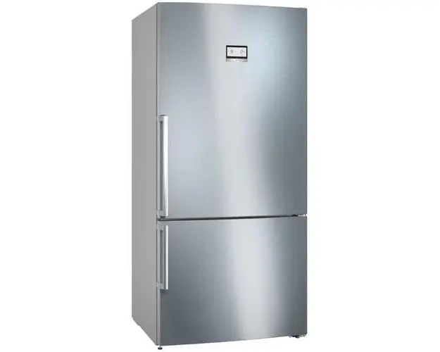Combina frigorifica Bosch KGN86AIDR, 631 L, NoFrost, PerfectFit, Iluminare LED, Clasa D, H 186 cm (Argintiu)