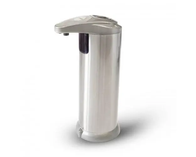 Dozator de sapun Savio HDZ-02, Automat (Argintiu)
