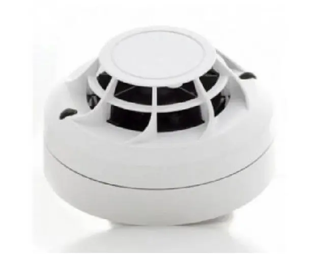 Detector de temperatura Morley-IAS cu izolator, Tehnologie de retea MESH wireless cu comunicare bidirectionala; 18 canale RF la 865 Mhz-870 Mhz