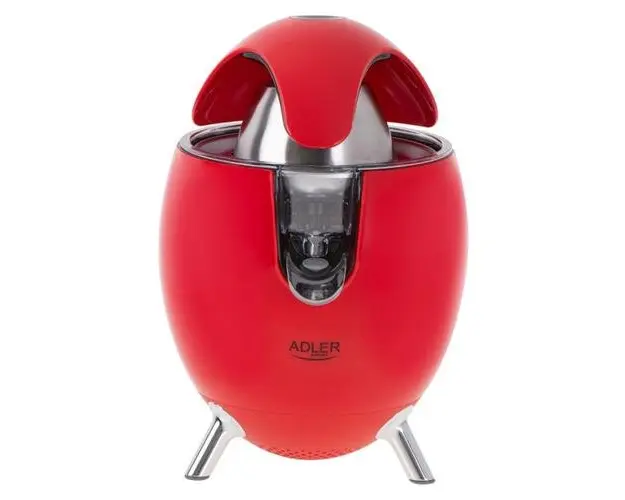 Storcator elctric de citrice Adler AD 4013R, 800W, Sistem anti-picurare (Rosu)
