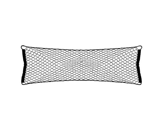 Plasa fixare obiecte portbagaj MasterLock 1.30m x 0.50m, Negru