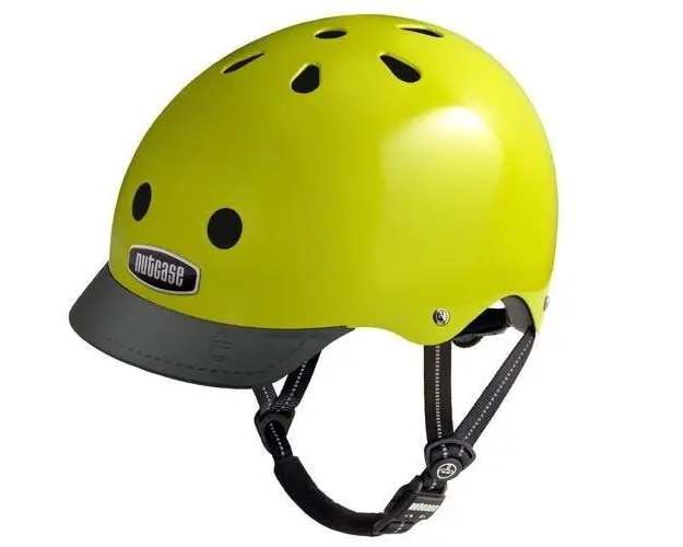 Casca protectie multisport Nutcase Street Electric Olive, marimea L, Verde