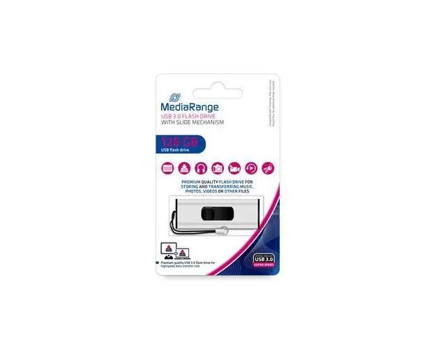 Memorie USB MediaRange MR918, 128GB, USB 3.0