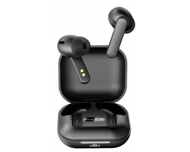 Casti True Wireless Gembird FitEar-X100B, Bluetooth, Touch Control (Negru)