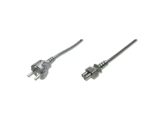 Cablu de alimentare, Assmann, CEE 7/7 (Typ-F) - C5 1.8 m, Negru