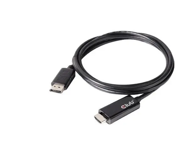Cablu Club3D CAC-1082, DisplayPort 1.4 - HDMI 2.0, 2m, Negru