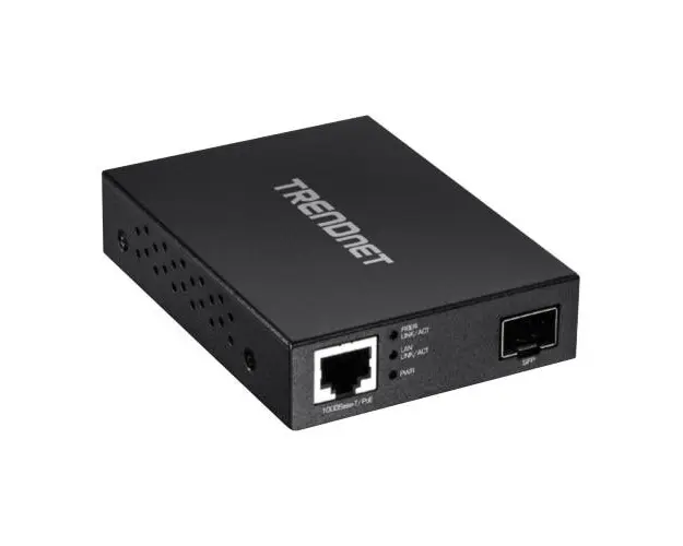 Mediaconvertor Trendnet TFC-PGSFP, Poe , SFP