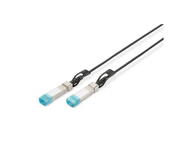 Fibra optica Digitus DN-81226, 10m, SFP+, 10G (Negru)