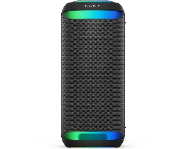 Sistem audio portabil Sony SRS-XV800, Wireless Party Speaker, Mega Bass, Sunet 360, Bluetooth 5.2, Sunet omnidirectional, Lumini multicolore, Karaoke, IPX4, Autonomie de 25 ore, Negru