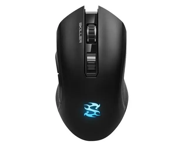 Mouse Gaming Wireless Sharkoon Skiller SGM3, RGB, 6000 DPI (Negru)