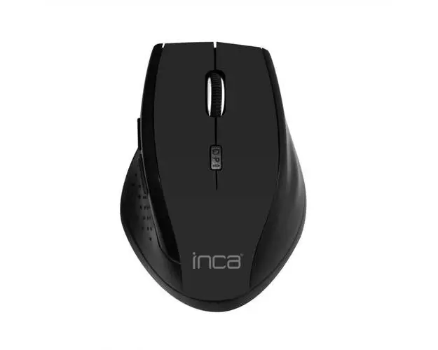 Mouse Wireless Inca, 1600 DPI (Negru)