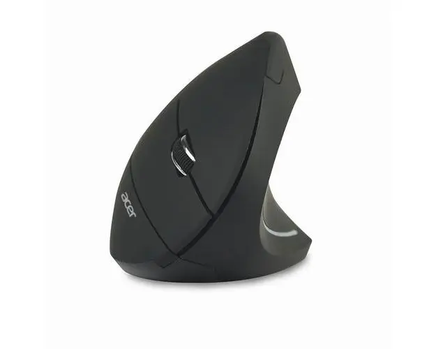 Mouse wireless vertical Acer HP.EXPBG.009, 1600 DPI (Negru)