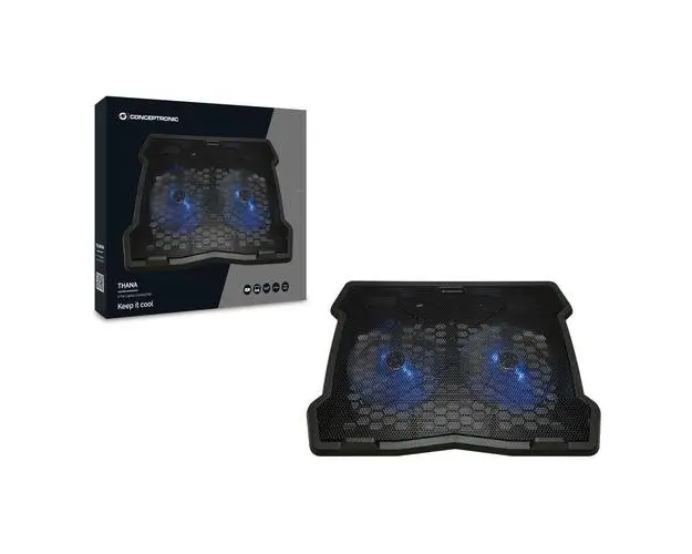 Cooler Laptop Ceonceptronic THANA06B (Negru)