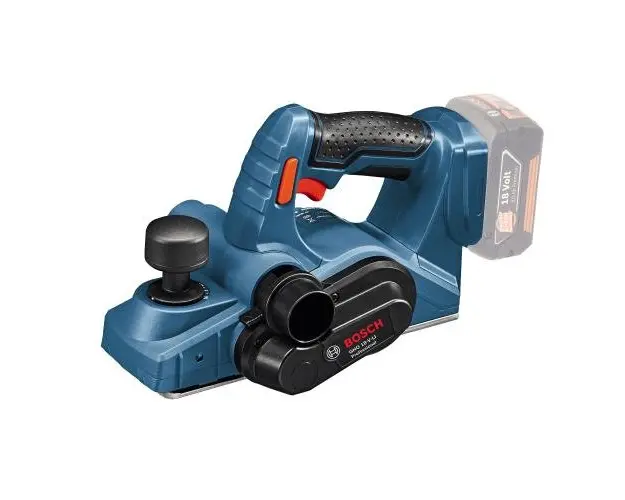 Rindea pe acumulator Bosch Professional 06015A0300, 18 V, 1.6 mm adancime rinduire, 82 mm latime lucru, 14.000 RPM, insertie scula electrica si incarcator L-Boxx, fara acumulator/incarcator
