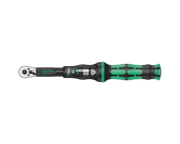 Cheie dinamometrica cu clichet reversibil, 290mm, 1/4inch, 2.5-25 Nm, Wera Click-Torque A5