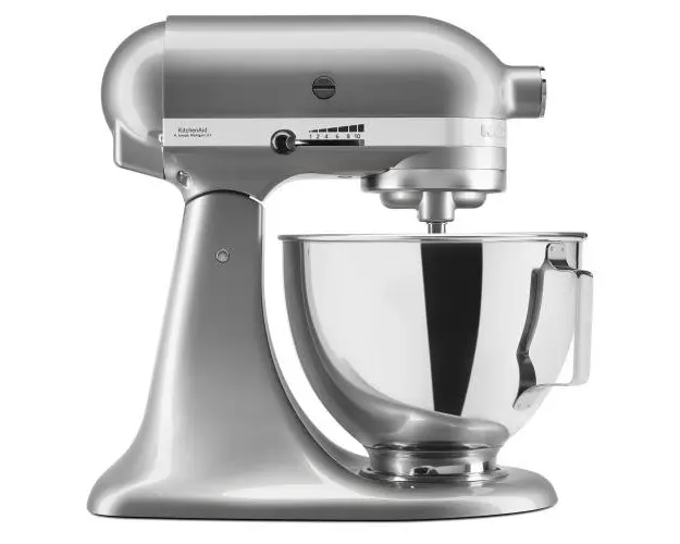 Robot de bucatarie KitchenAid 5KSM95PSEMC, 4.3 L, 275 W (Argintiu)