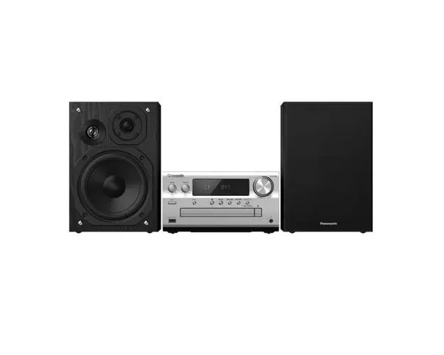 Sistem audio Hi-Fi Panasonic SC-PMX802, 120W, Chromecast built-in, AirPlay2, Argintiu