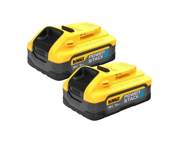 Set 2 baterii DeWALT, 18 V, Li-Ion, 5.0 Ah