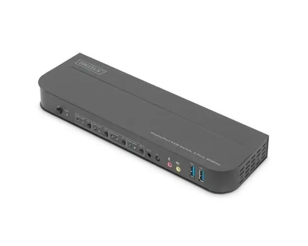 Distribuitor KVMP USB DisplayPort 1/4, Digitus