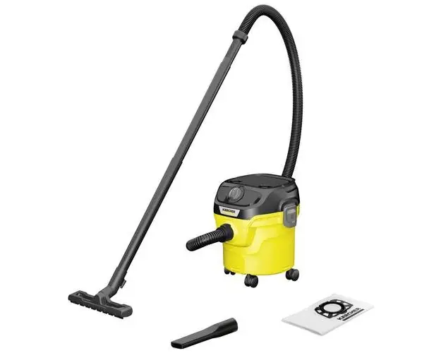 Aspirator multifunctional Karcher KWD 1 V-12/2/18, 1000 W, 12 L (Galben/Negru)