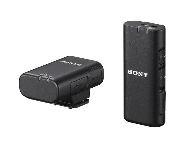 Microfon Wireless Sony ECM-W2BT, Bluetooth, TRS (Negru)