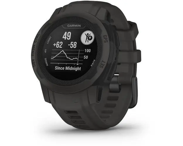 Ceas activity tracker Garmin Instinct 2S, 40mm, Bluetooth, Android iOS, Rezistenta la apa, Negru