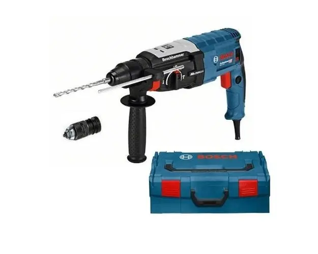 Ciocan rotopercutor Bosch GBH 2-28 F, 880 W, SDS Plus, 900 RPM (Albastru/Negru)