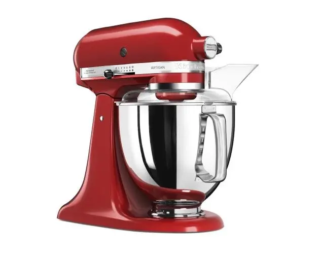 Robot de bucatarie KitchenAid Artisan, 4.8 L, 300 W (Rosu)