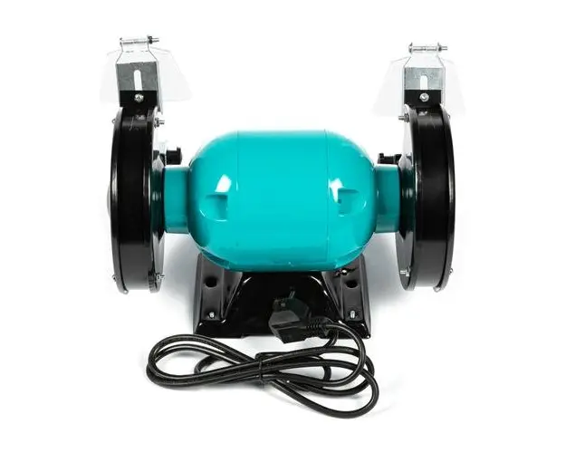Polizor de banc Deetoolz DZ-SE139, 250W, 2950 rpm (Albastru)