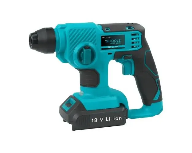 Ciocan rotopercutor Detoolz DZ-SE190, SDS+, 18V (Negru/Albastru)