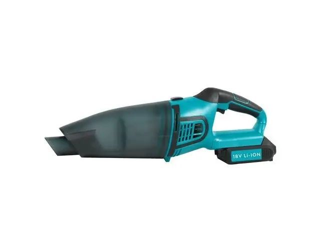 Aspirator portabil cu extensie si perie Detoolz DZ-SE197, 0.6 L (Albastru)