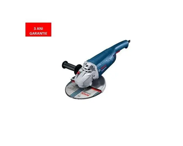Polizor unghiular Bosch GWS 2200, putere 2200W, diametru disc 230 mm