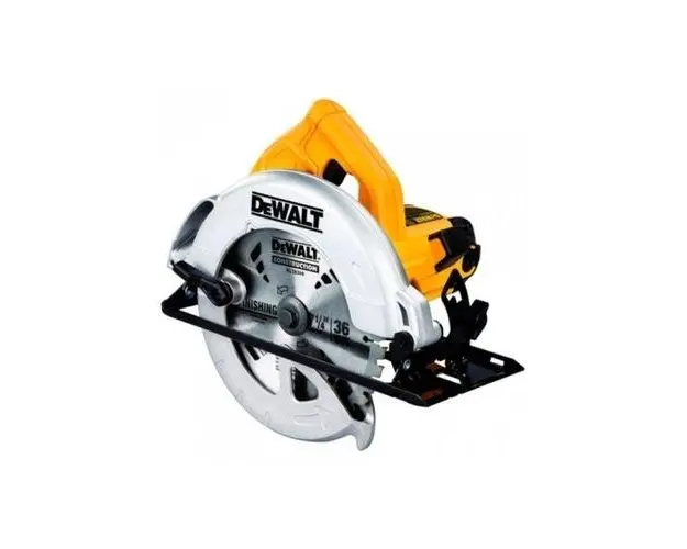 Fierastrau circular de mana, adancime de taiere 65 mm, diametru disc 184 mm, Dewalt