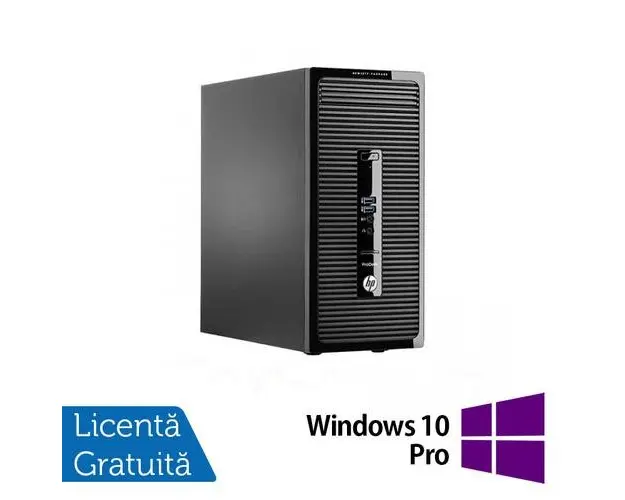 Calculator Sistem PC Refurbished HP ProDesk 490 G2 Tower, Intel Core i5-4570 3.20GHz, 8GB DDR3, 500GB HDD, DVD-ROM + Windows 10 Pro