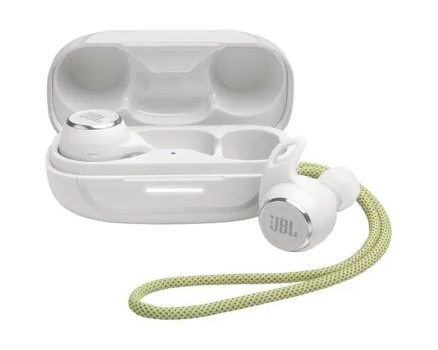 Casti audio in-ear JBL Reflect Aero TWS, True wireless, Bluetooth, Noise cancelling, 6 microfoane, IP68 (Alb)