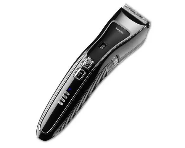Aparat de tuns Trisa Turbo Cut 1719.4220, Incarcator USB, Baterie tip Li-Ion (Negru)
