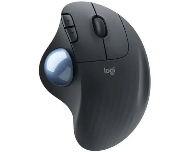 Mouse Logitech ERGO M575 Trackball for Business, Graphite, Wireless, Bluetooth